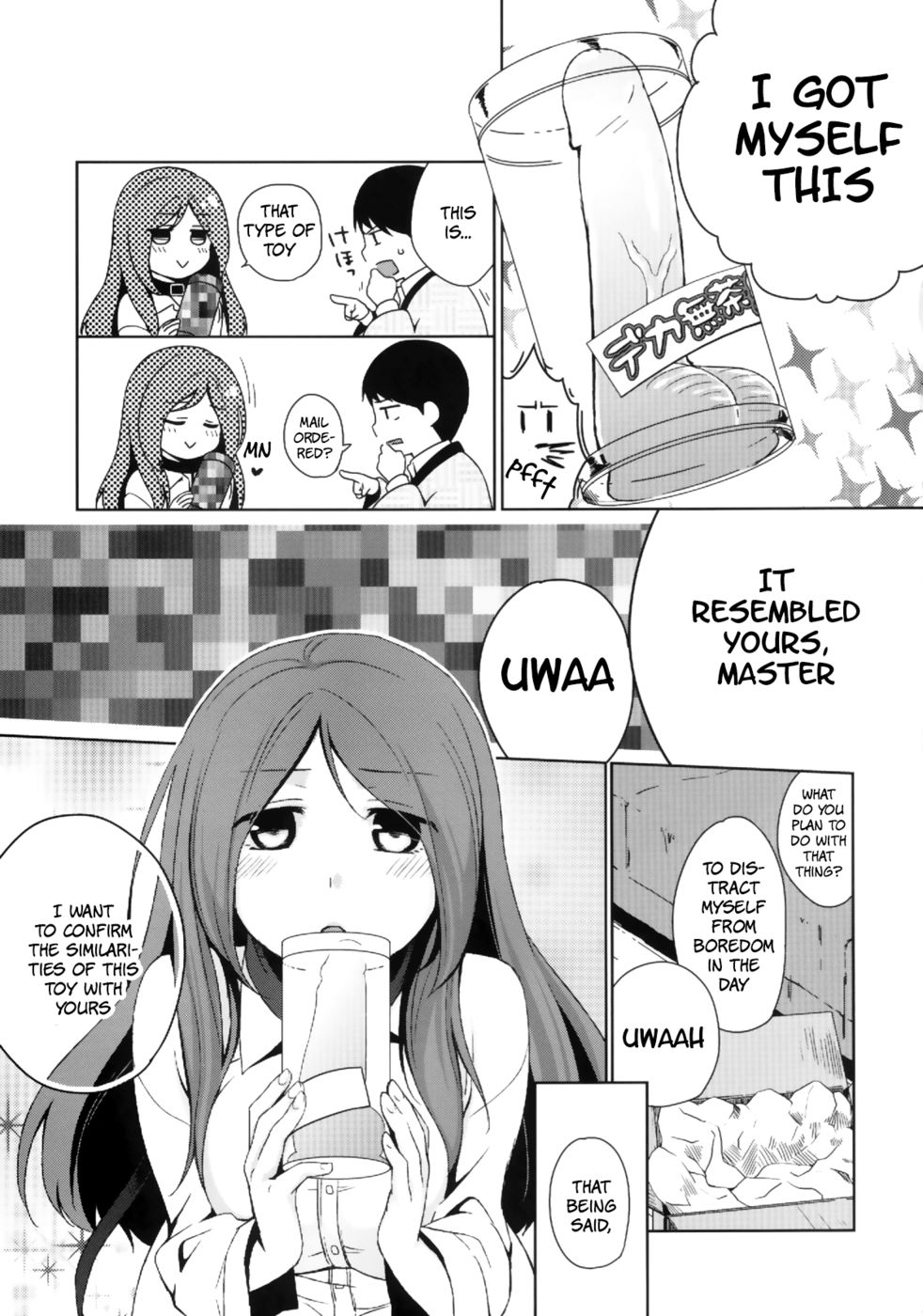 Hentai Manga Comic-Kanojo no pet jinsei-Chapter 2-8